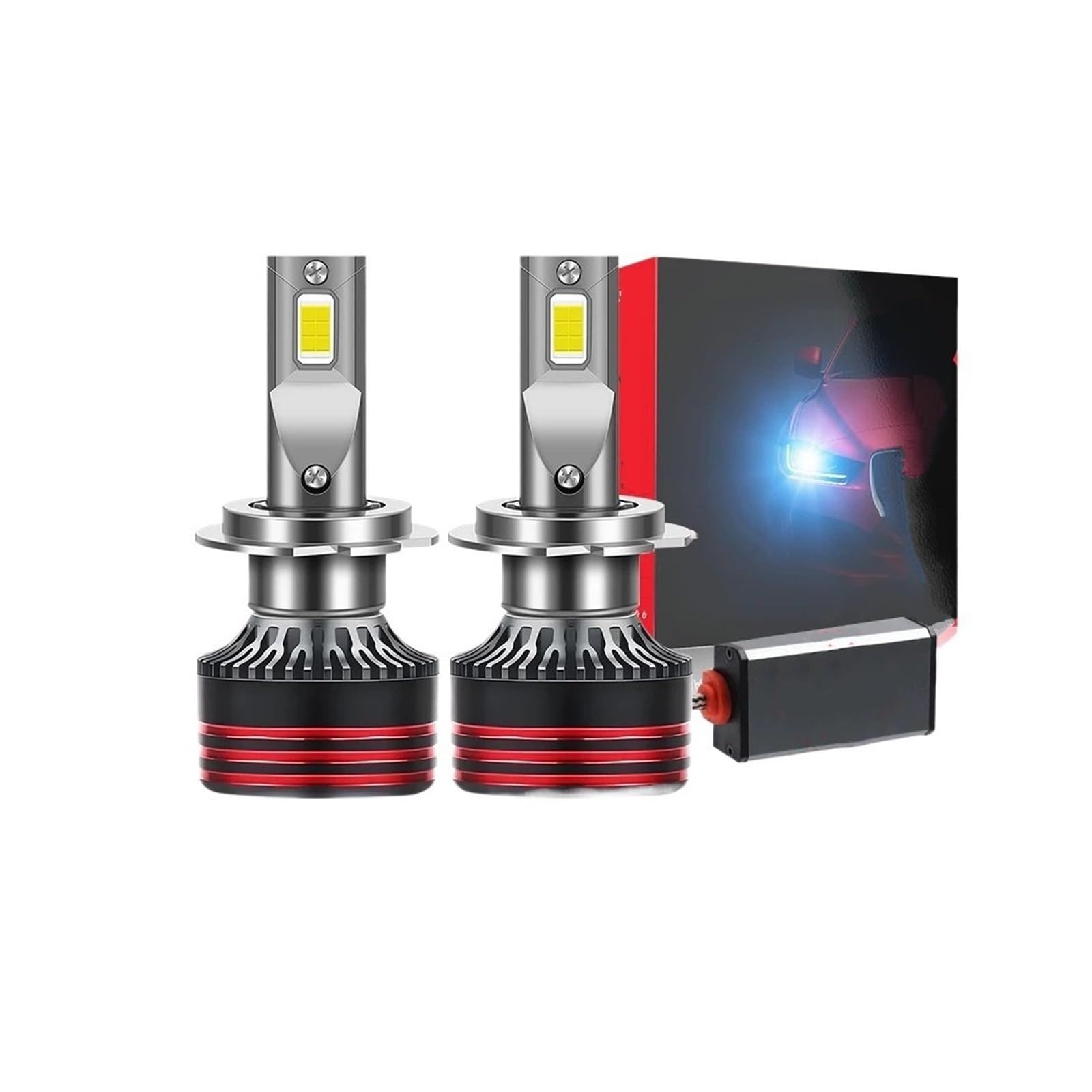 Reflektor LED H7 Led H4 H3 H1 2700W 9000000LM Żarówki halogenowe | H8 H11 9005 HB3 9006 HB4 9012 HIR2 H9 Canbus 9054 CSP M8 Pro światła samochodowe lampa przeciwmgielna