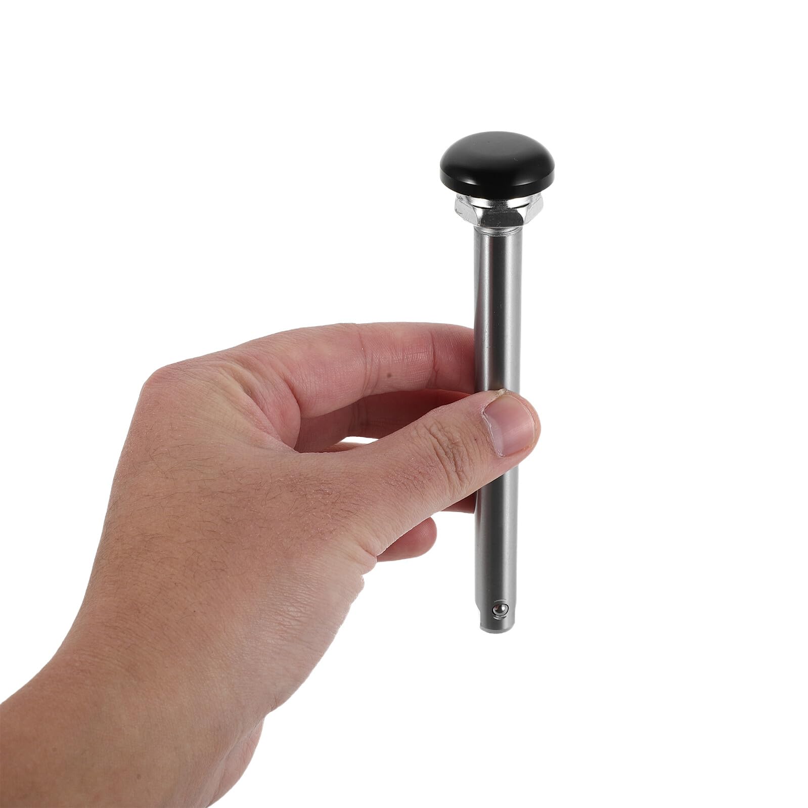 Eje de silla de ruedas de cierre rápido de acero inoxidable, 12 mm x 115 mm, resistente al desgaste, ligera y deportiva, eje de repuesto para movilidad y sillas de ruedas deportivas