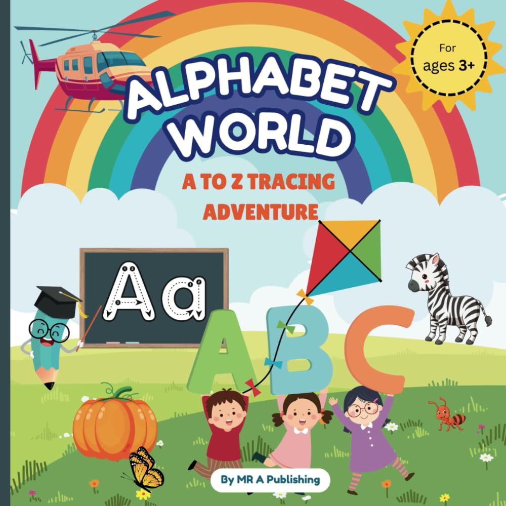 Alphabet World: A to Z Tracing Adventure
