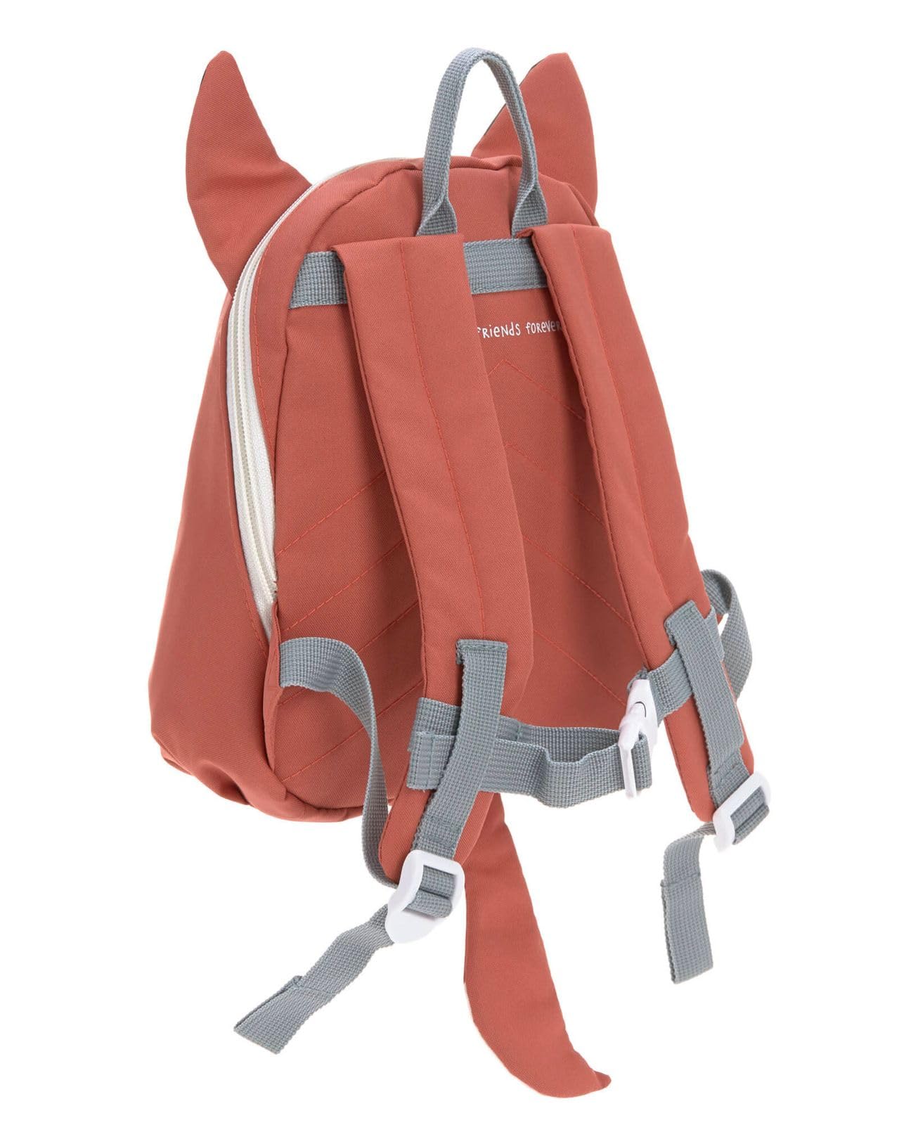 Lässig Piccolo zaino per bambini per la scuola materna con cinturino da 2 anni, 20 x 9 x 24 cm, 3,5 L, Rosso (Fox)