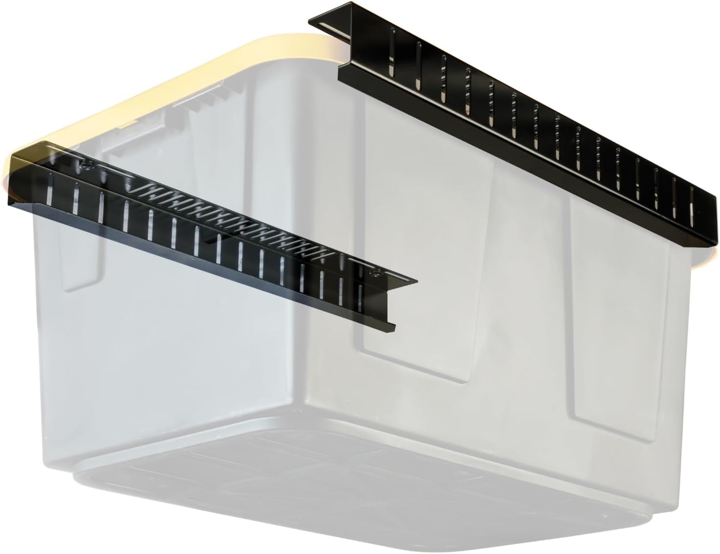 Overhead Bin Rack Ceiling Mount Overhead Garage Storage
