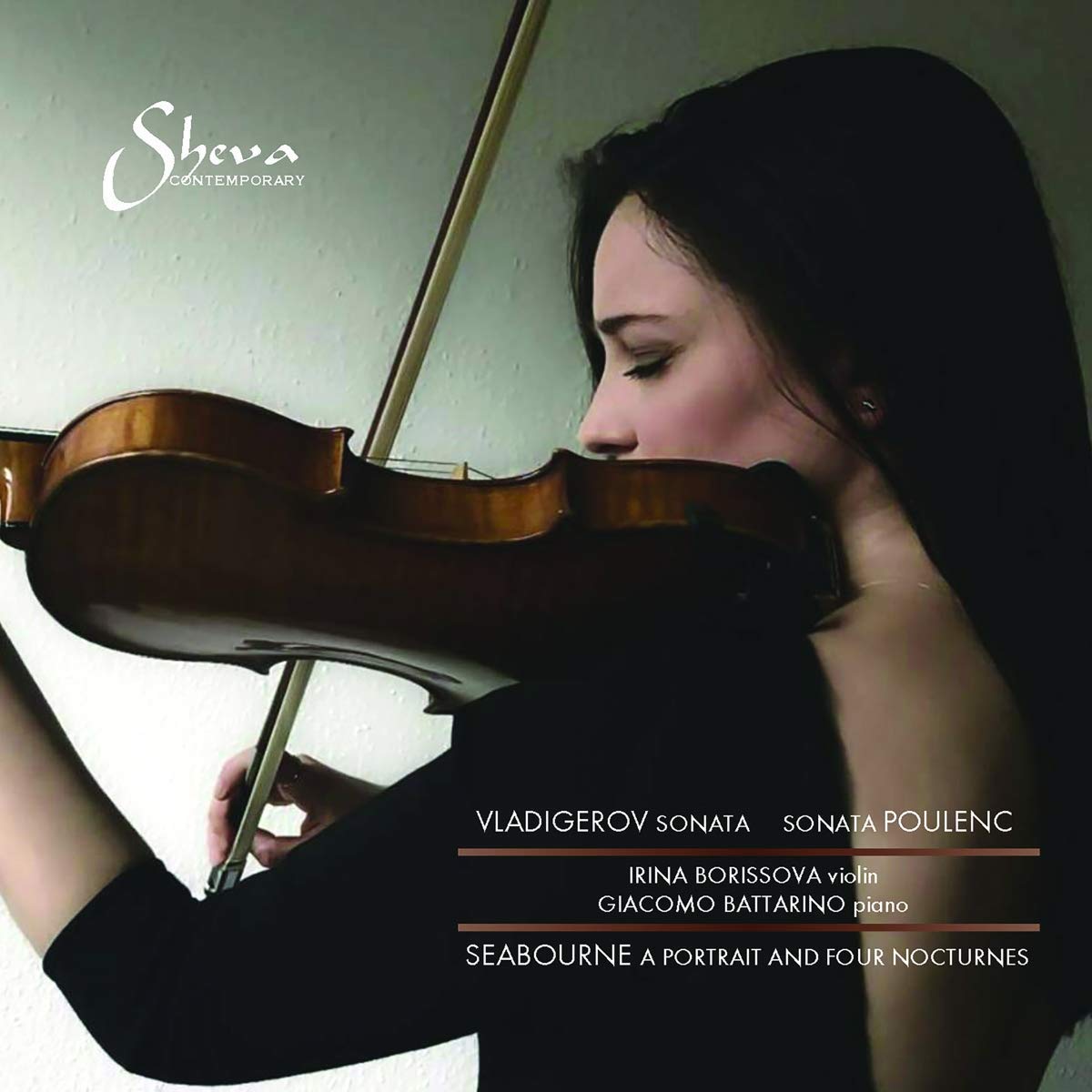 Vladigerov: Sonata for violin and piano, Poulenc: Sonata for violin and piano, Seabourne - A Portrait and Four Nocturnes