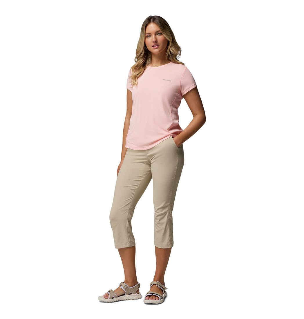 Columbia Zero Rules Light Short Sleeve Crew T-Shirt Tecnica a Maniche Corte Donna