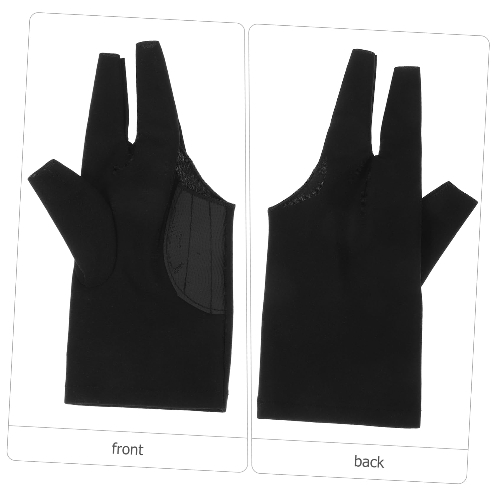 Toddmomy Billiard Glove Snooker Cue Sports Gloves Wear-Resistant Billiard Sports Gloves Elastic Billiard Cue Glove Snooker Gloves