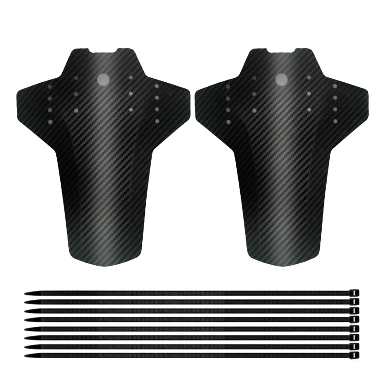 QIEIEI 1 Set of Bicycles Front Rear Mud Guard for Mountain Bikes Bicycles Mud Guard Adjustable Bicycles Front Rear Mudguards