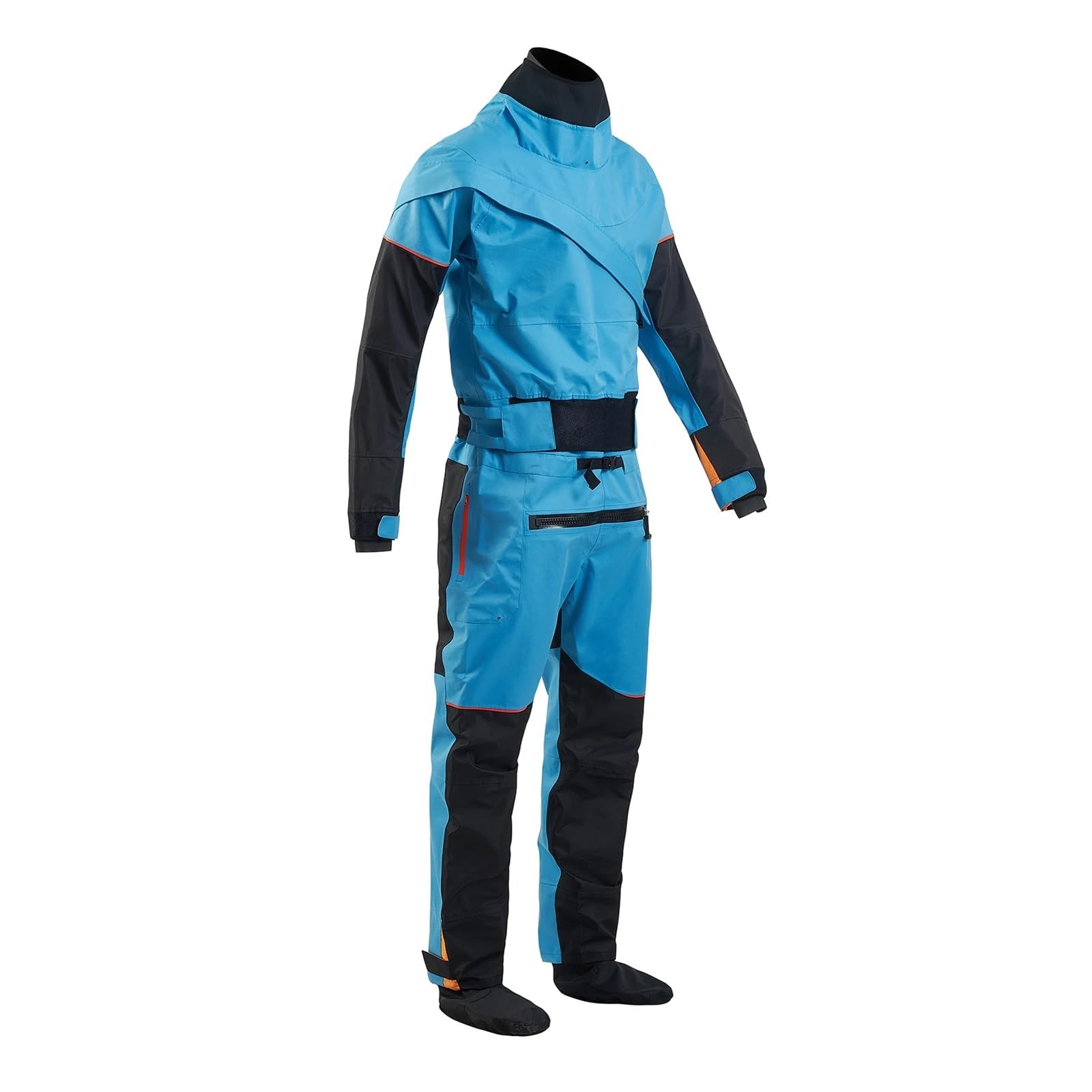 Traje seco impermeable para hombre, material transpirable, tela, surf y vela, 3 capas