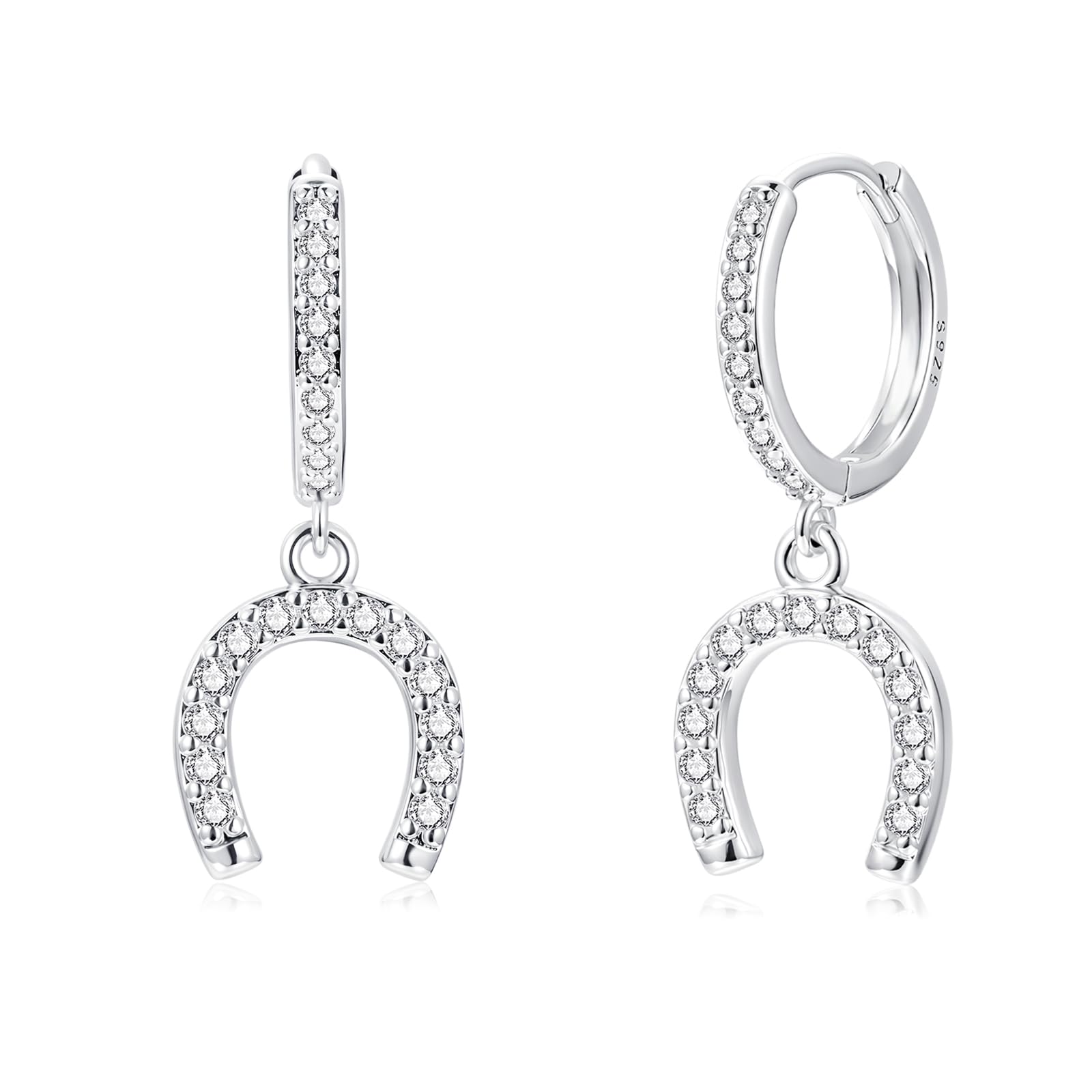 Cangall Ohrringe Silber 925, Hypoallergen 925 Sterling Silbe