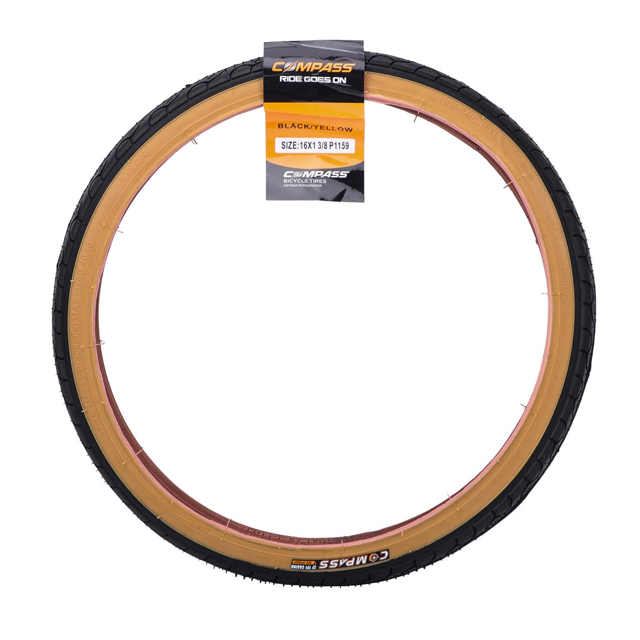 Zestaw opon Brompton Tan Wall