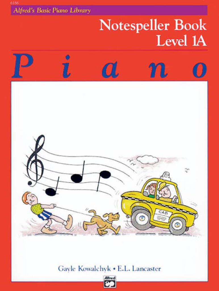 Alfred's Basic Piano Library Notespeller, Bk 1A (Alfred's Basic Piano Library, Bk 1A) Paperback – July 1, 1991