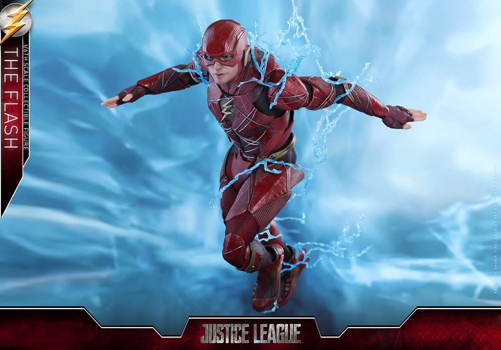 Hot Toys The Flash MMS448 Marvel 1/6th Scale Movie Masterpiece Collectible Justice League Marvel Figure