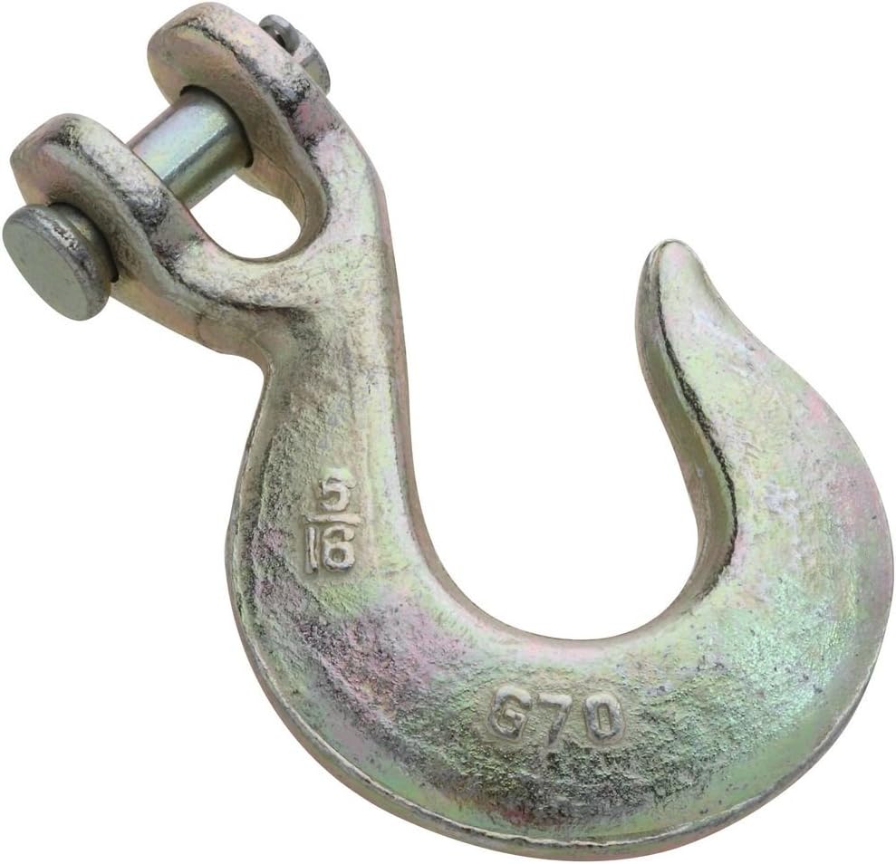 National Hardware N282-103 3254BC Clevis Slip Hook in Yellow Chromate