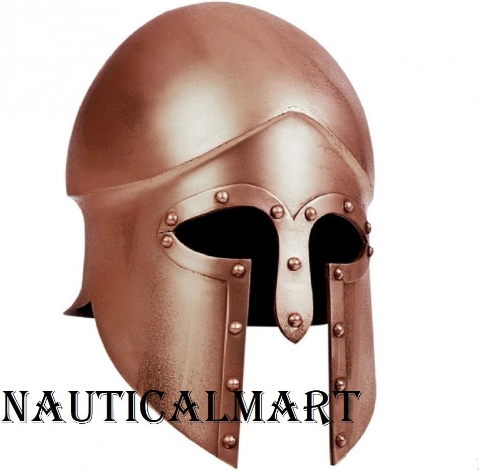NauticalMart Greek Corinthian Helmet Re-Enactment LARP Role-Play Ancient Spartan Helmets