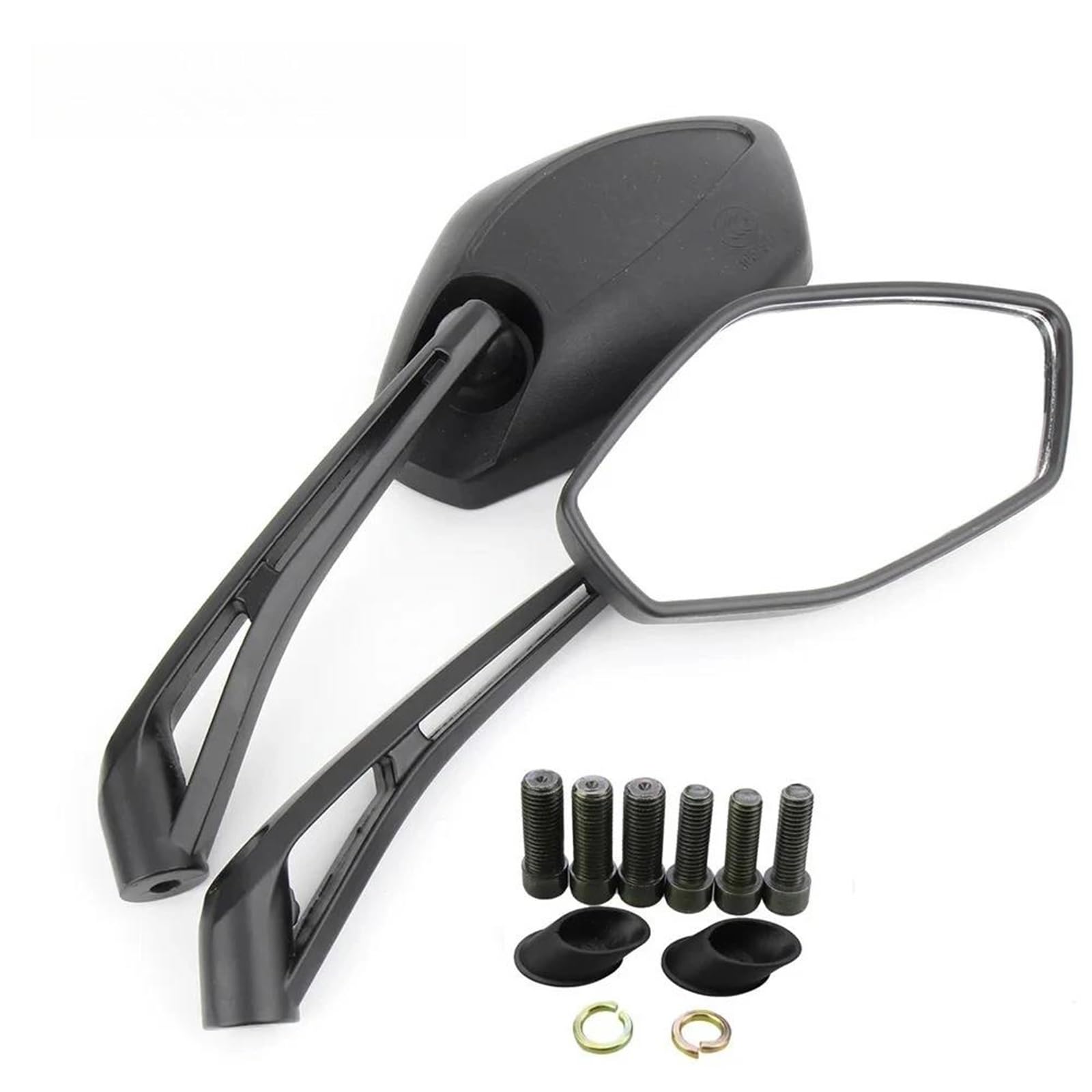 Espejo retrovisor para motocicleta de 8 mm y 10 mm accesorio de manillar FZ1N FZ6N FZ8N