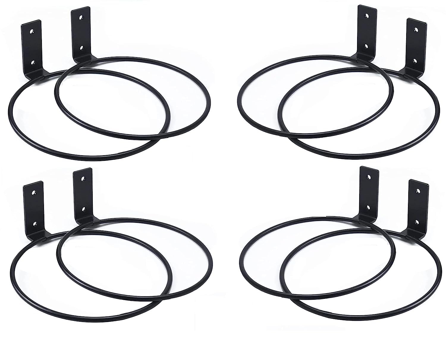 TORO Plant Holder Ring 8 Inch Wall Mounted, Flower Pot Hangers Metal Plant Stand Hanging Bracket Basket Hooks (Pack 08) (B0CSZ1Y7CQ) Amazon Price History, Amazon Price Tracker