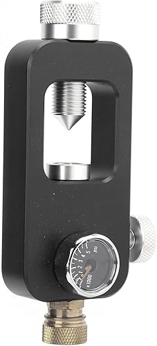 Scuba Diving Adapter, Große zu Kleine Flasche Umfüllung mit 8mm Manometer, Tauch