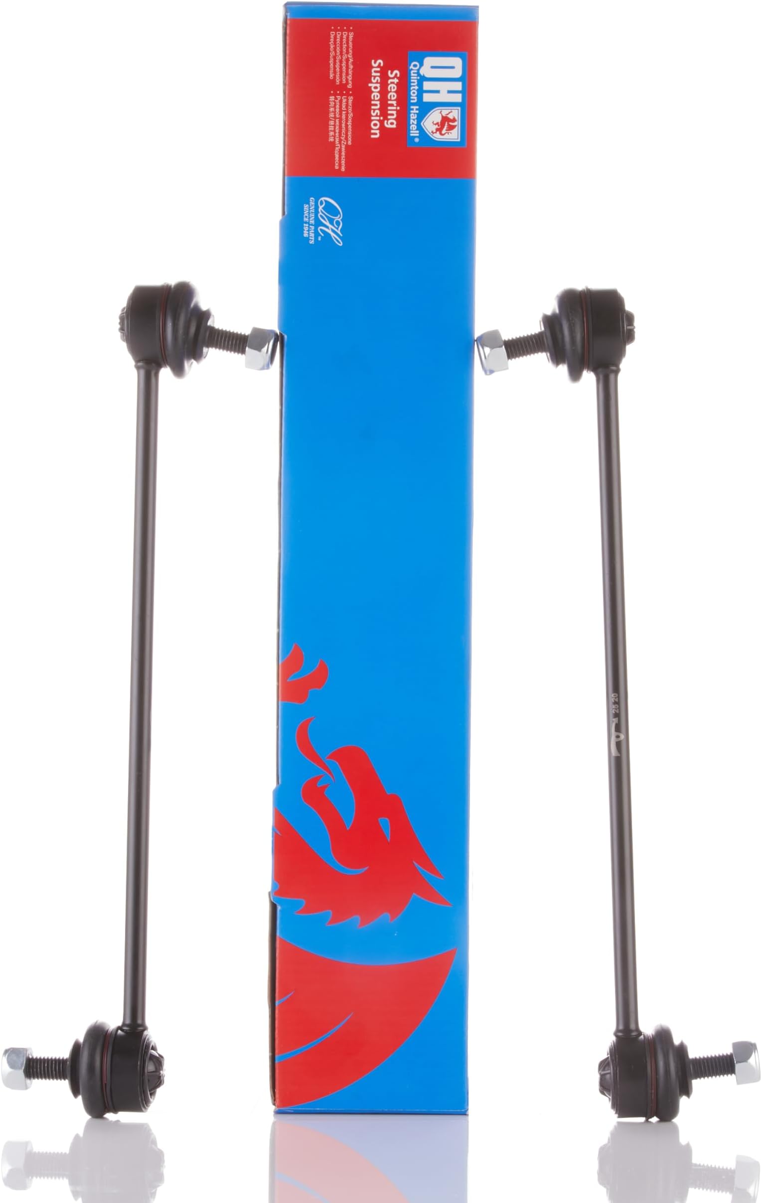 Quinton HazellStabiliser Link - QLS3277S - Single Bar Fits Front Axle Left or Right - Original Equipment OEM Quality Direct Fit Replacement - Length: 294mm - Finish: Powder-Coated