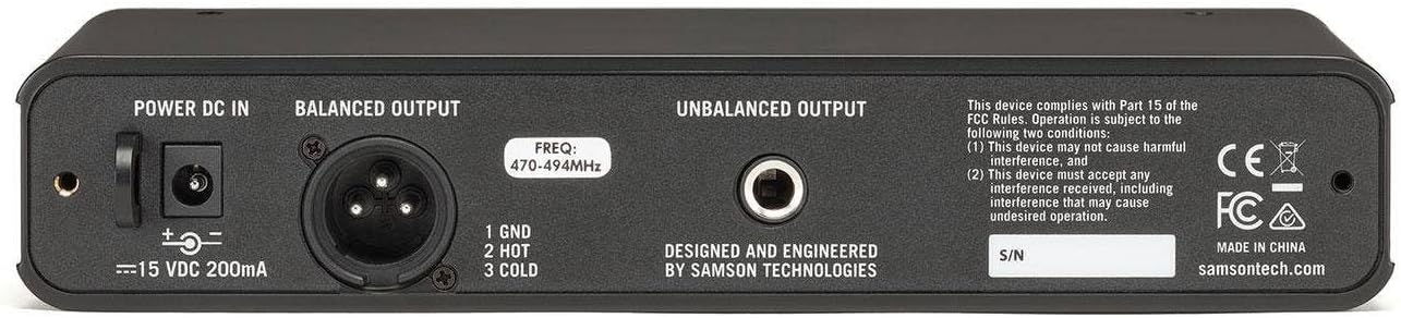 SAMSON Concert 88x Lavaliere Wireless System LM5 (K Band) - Image 6