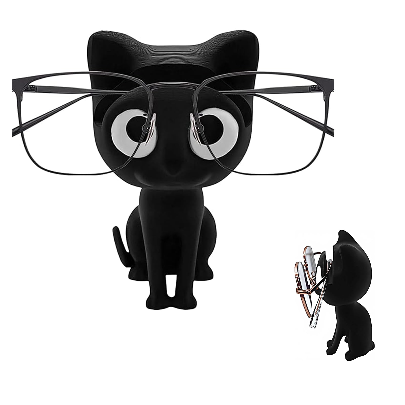Orsefeliy Black Cat Glasses Holder, Cute Sunglasses Display Stand