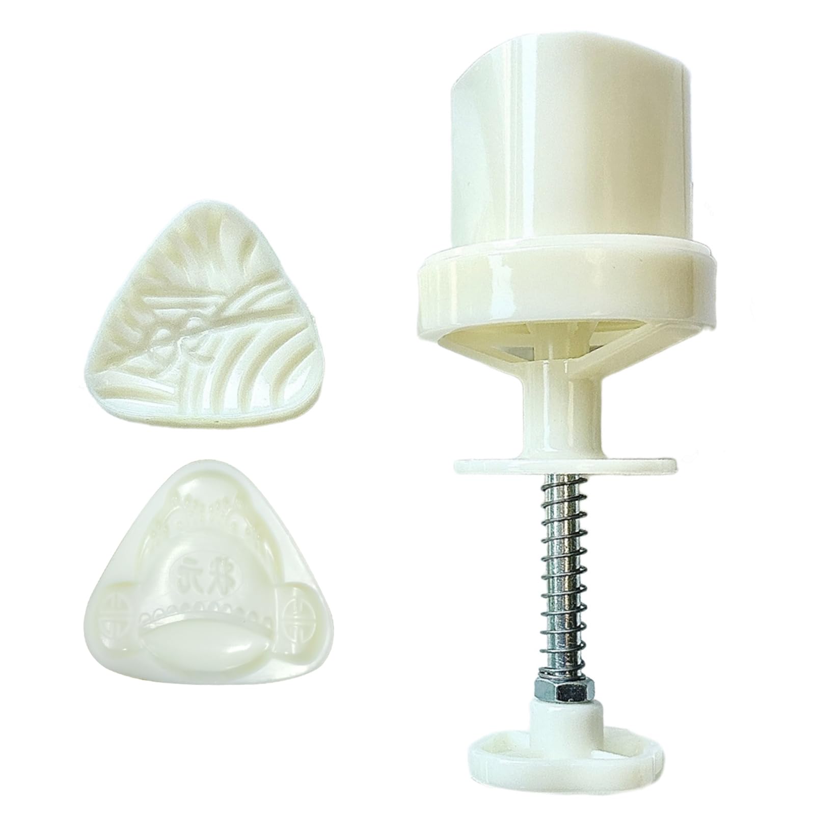 Kalttoy Stamps Hand Press Molds Pastrys Stamps Zongzi Shape Mungs Bean Cake ABS Chinese Molds Set