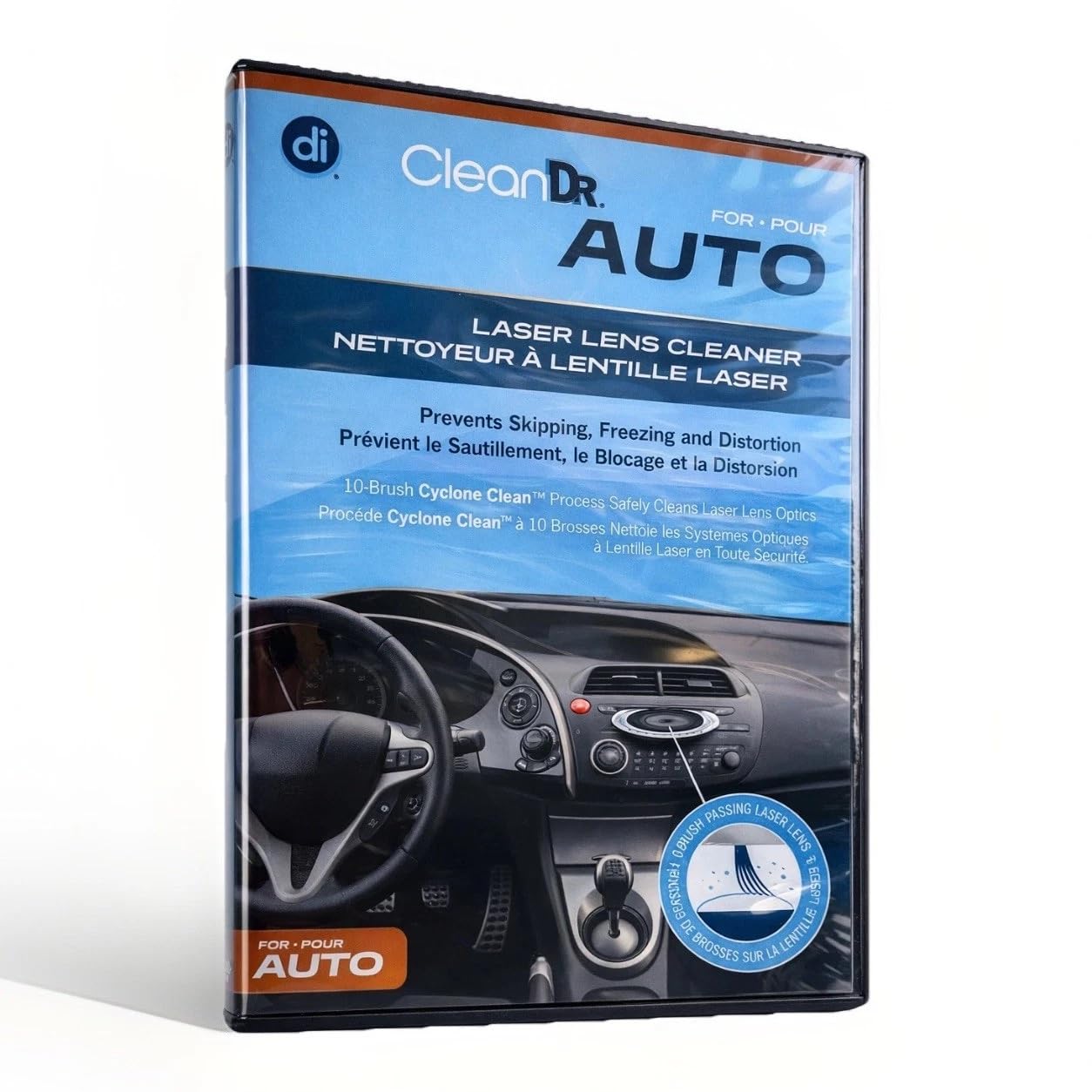 Digital Innovation 41905 Cleandr (R) - Cd per pulizia lente laser di lettori CD/Dvd
