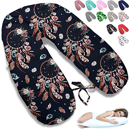 ekm trade 170cm XXL Stillkissen Schwangerschaftskissen Lagerungskissen...