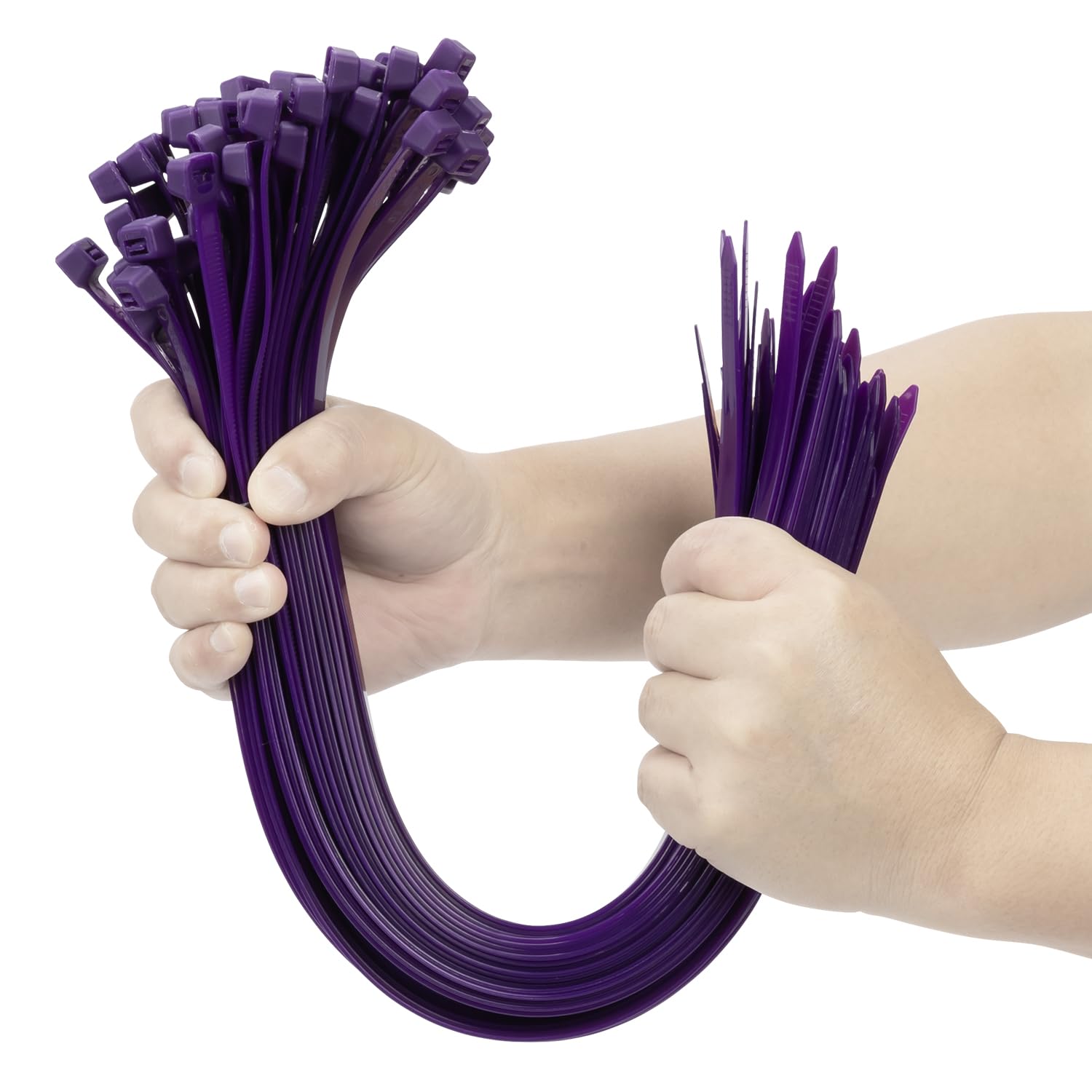Amazon.com: XINGO Purple 24 Inch Zip Ties Heavy Duty 100 Pack, 200