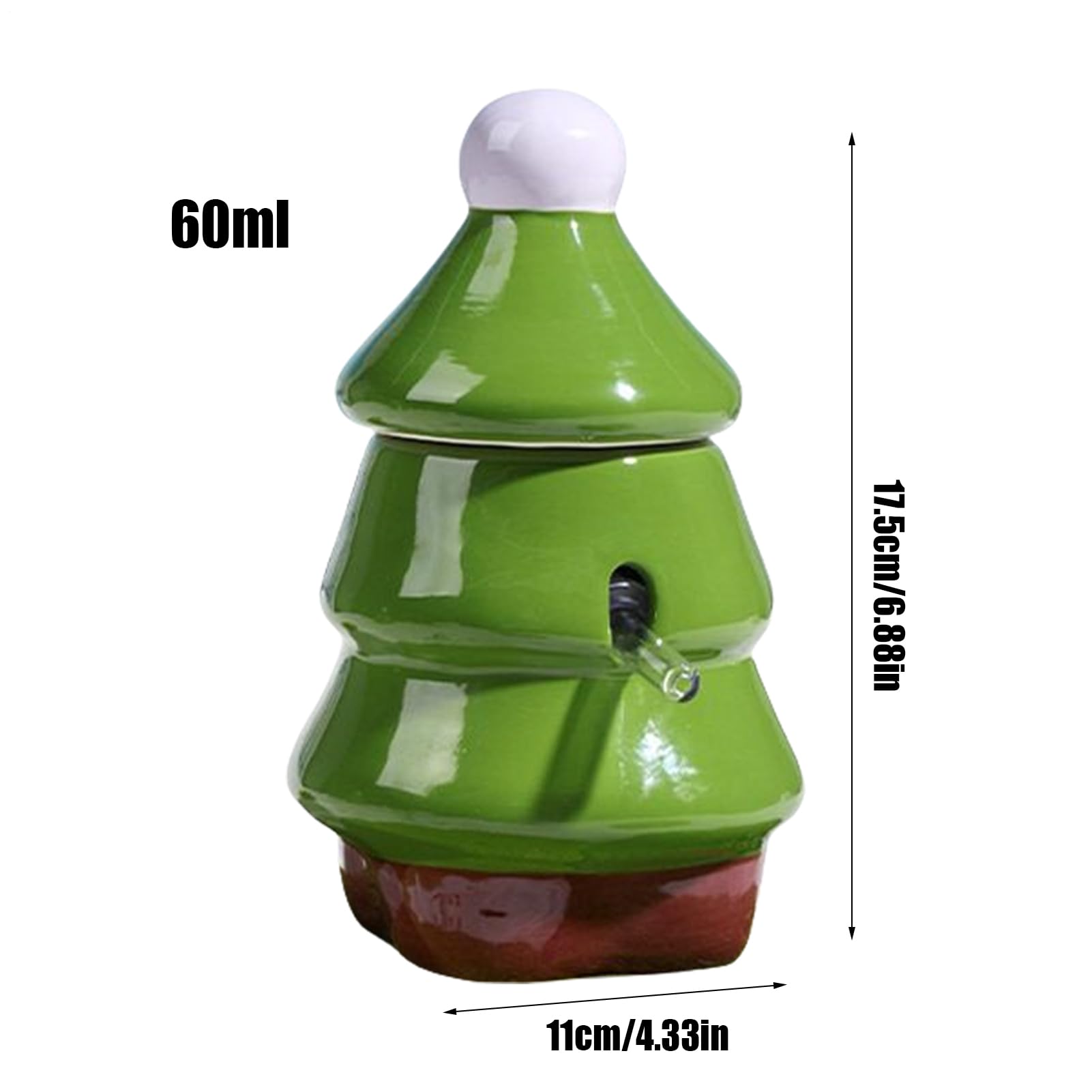 Botella de agua para Gerbille, Biberón de agua con soporte, 60 ml a prueba | de fugas para animales pequeños en el interior, sala de estar, dormitorio dorm balcón