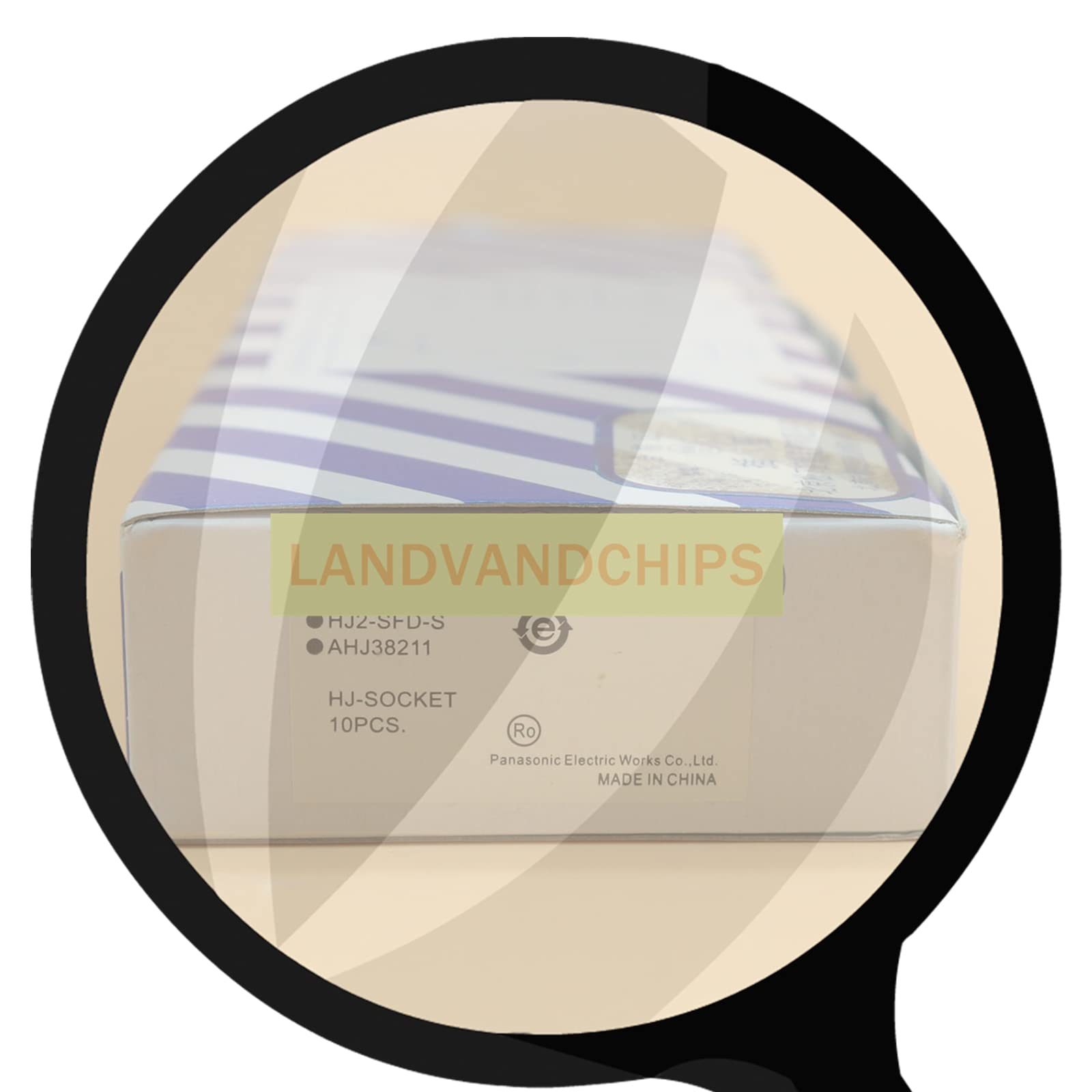 10PCS/1Box HJ2-SFD-S AHJ38211 New HJ-Socket Relay