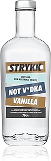 Strykk Not Vanilla Vodka - Alcohol Free Vanilla Vodka - Non-Alcoholic Spirit - Distilled to the Flavours of Pure Vodka - 0% ABV 70cl, Clear