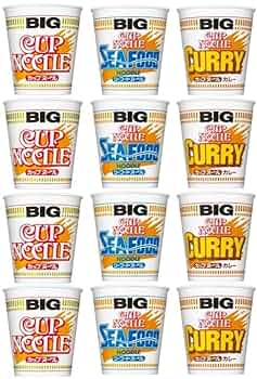 BIGカップヌードル　醤油　カレー　シーフード　ハヤシメシ　計48点セット‼️ カップヌードル BIG 3種 シーフードヌードル カレーヌードル