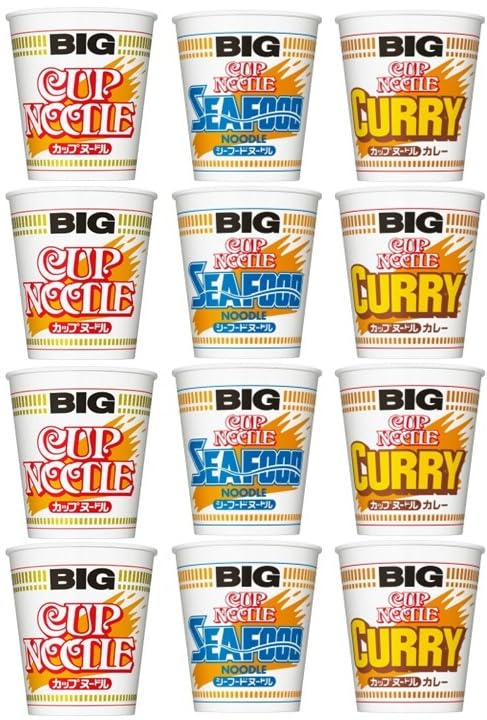 Amazon.co.jp: 日清 カップヌードル BIG 詰合せ しょうゆ×4個