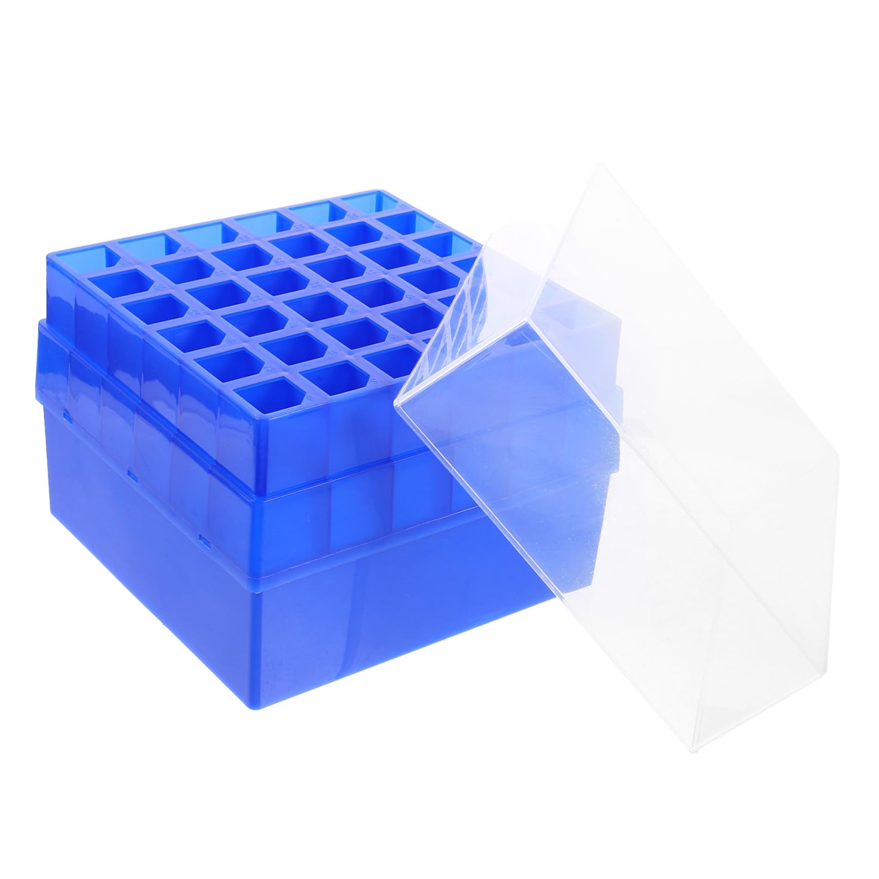 Cabilock 3 Pezzi Scatola Del Congelatore Provetta Chimica Del Rack Per Provette Tubi Conservazione Delle Provette Contenitore Per Provette Da Laboratorio Portaprovette Per Chimica Plastica
