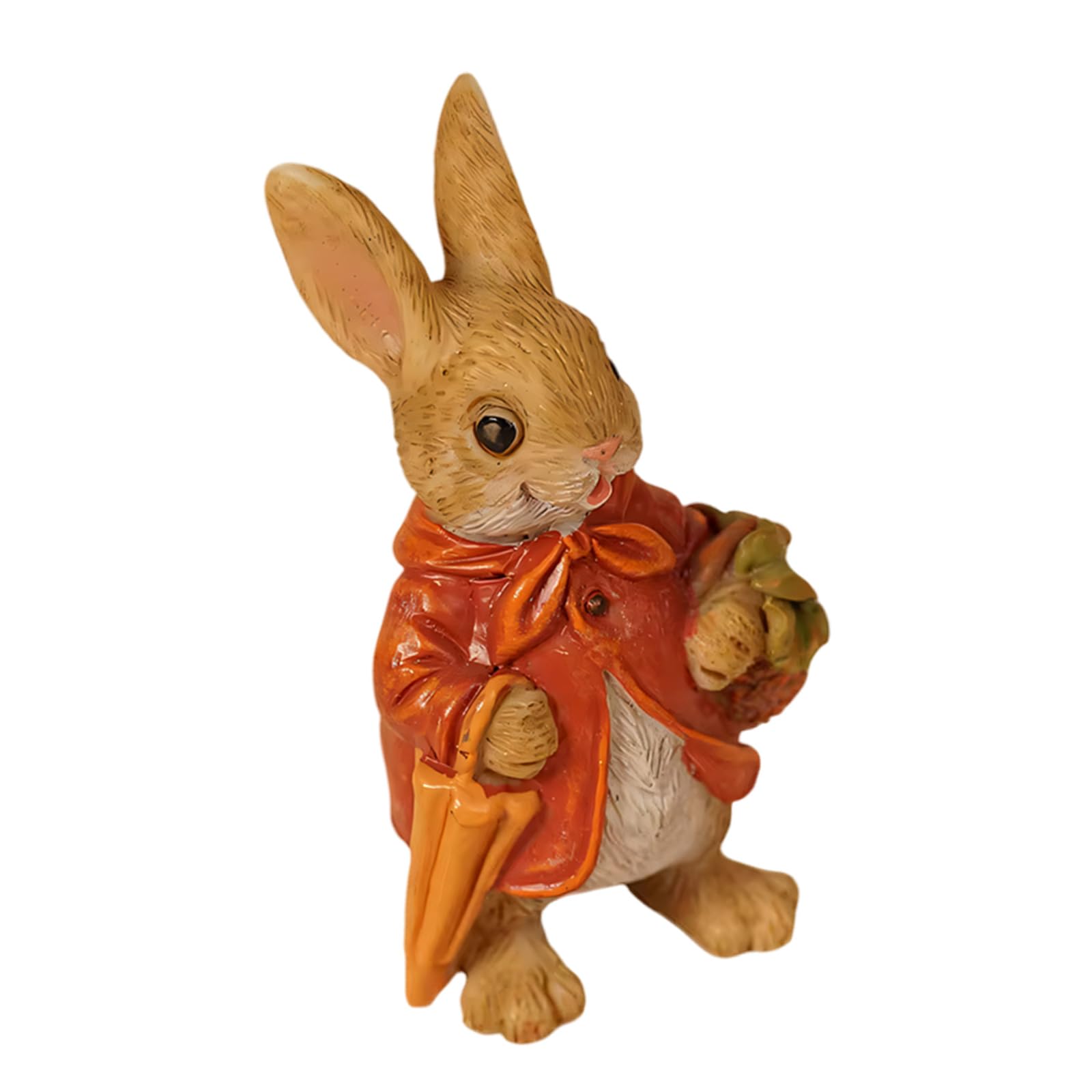 Piceioep Miniature Rabbits Figurine Easters Bunnies Rabbits Miniature Fairys Garden Decors Cake Toppers Decors Landscape Ornament Figurines