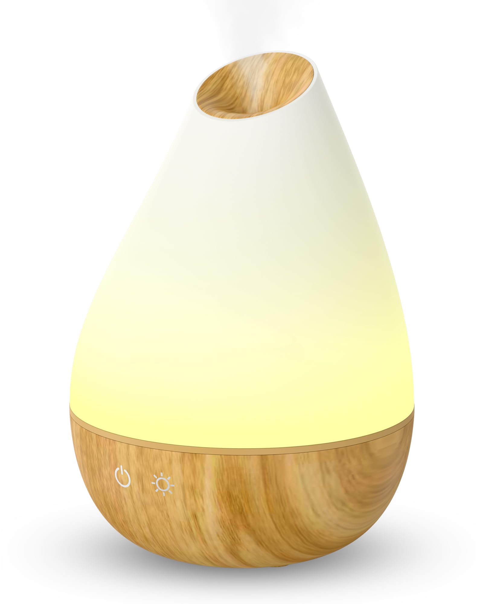 Amazon.co.jp: MORINOKI 加湿器 小型 卓上 大容量 1.3L アロマ