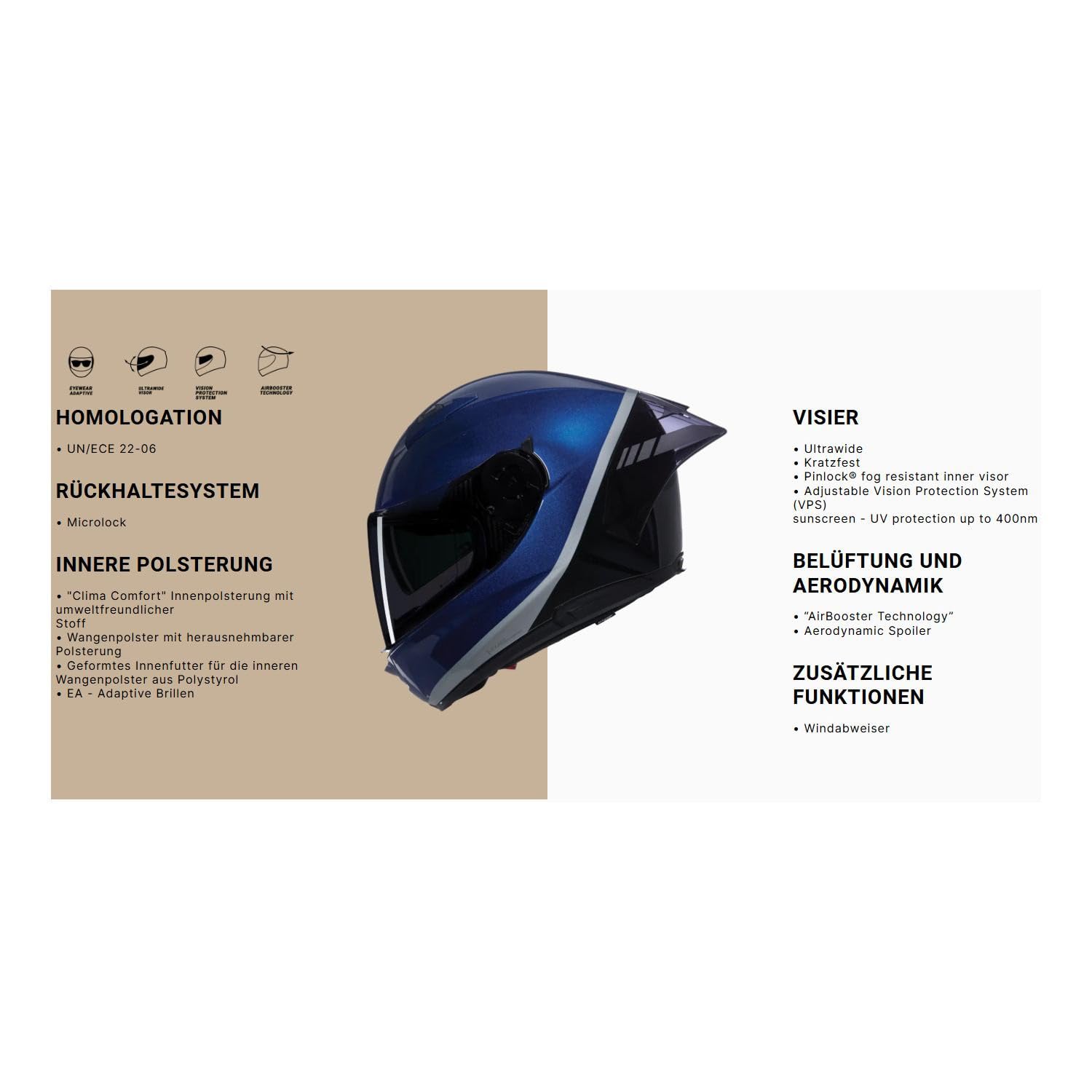 Nolan N60-6 Sport Irido Casco