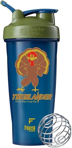Forza Sports - Botella mezcladora clásica de 28 onzas, Thighlander