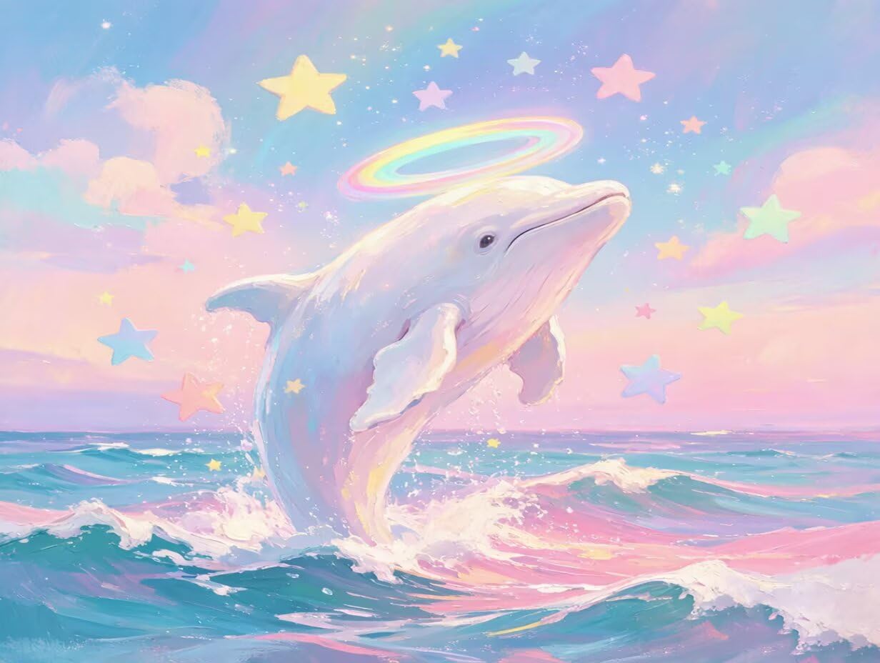 Diamond Painting Kit Balena Diamond Painting Adults 80x50cm C-5TL27