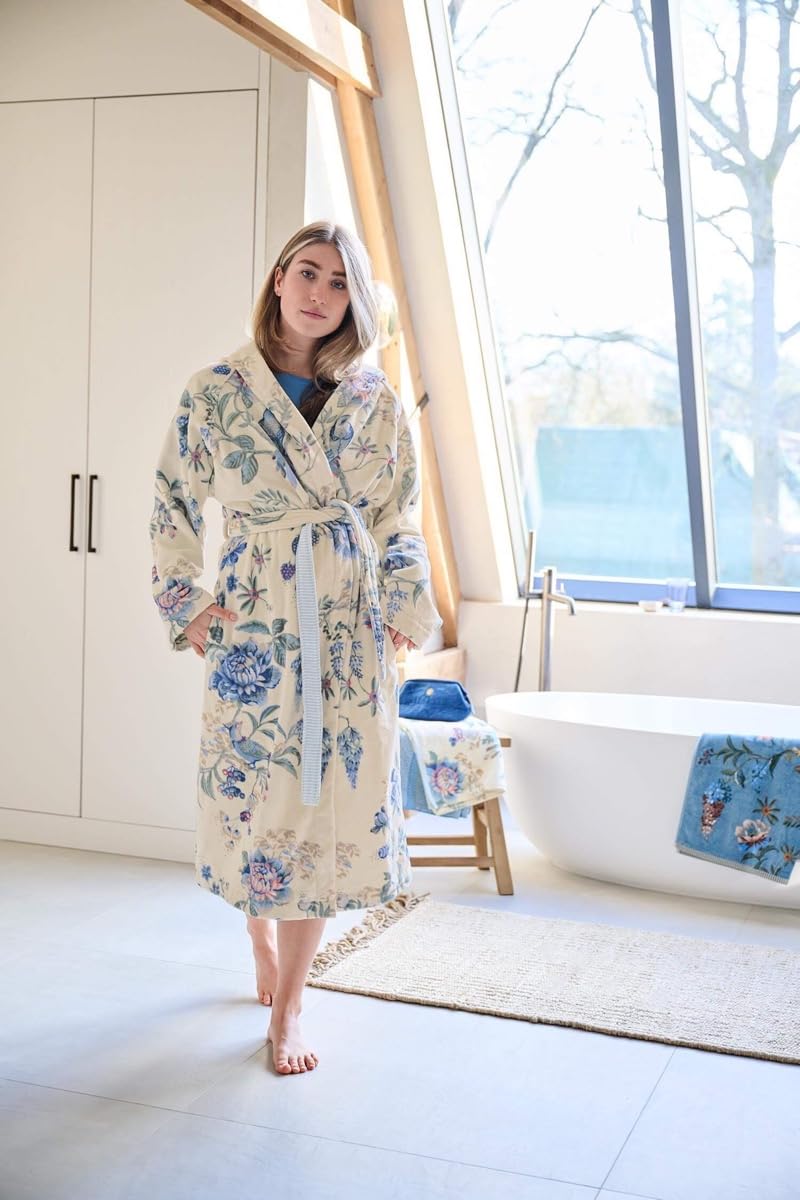 PiP Studio Secret Garden Accappatoio – WhiteBlue – XS –