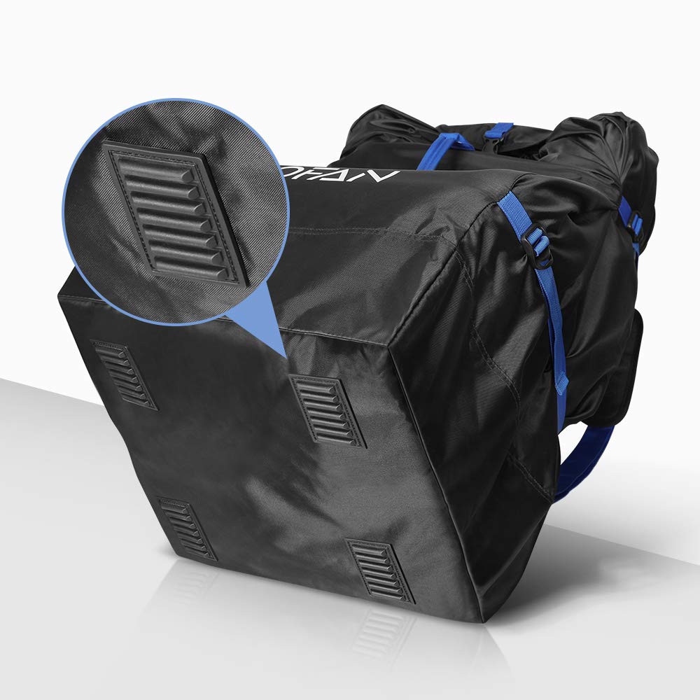 YOOFAN Sacca Porta Passeggino-Impermeabile Borsa Viaggio, per Aereo con ID Finestra, Cinghie a Manoa e Tracolla Regolabile- Perfetta Seggiolino Auto Passeggino