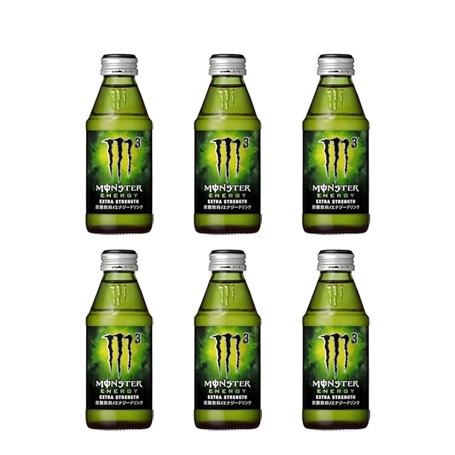 Amazon.co.jp: アサヒ飲料 モンスターエナジー M3 瓶 150ml×6本
