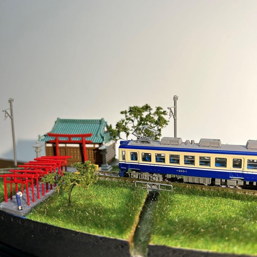 Amazon.co.jp: ローカル線 一畑電車高浜駅 粟津稲生神社 Nゲージ 