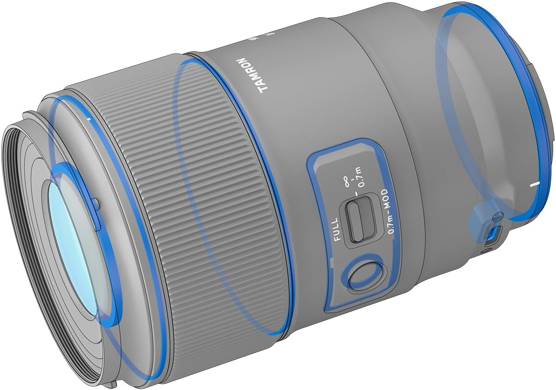 Tamron 90mm F/2.8 Di III VXD 1:1 Macro for Sony E Mount Full Frame/APS-C Mirrorless Cameras