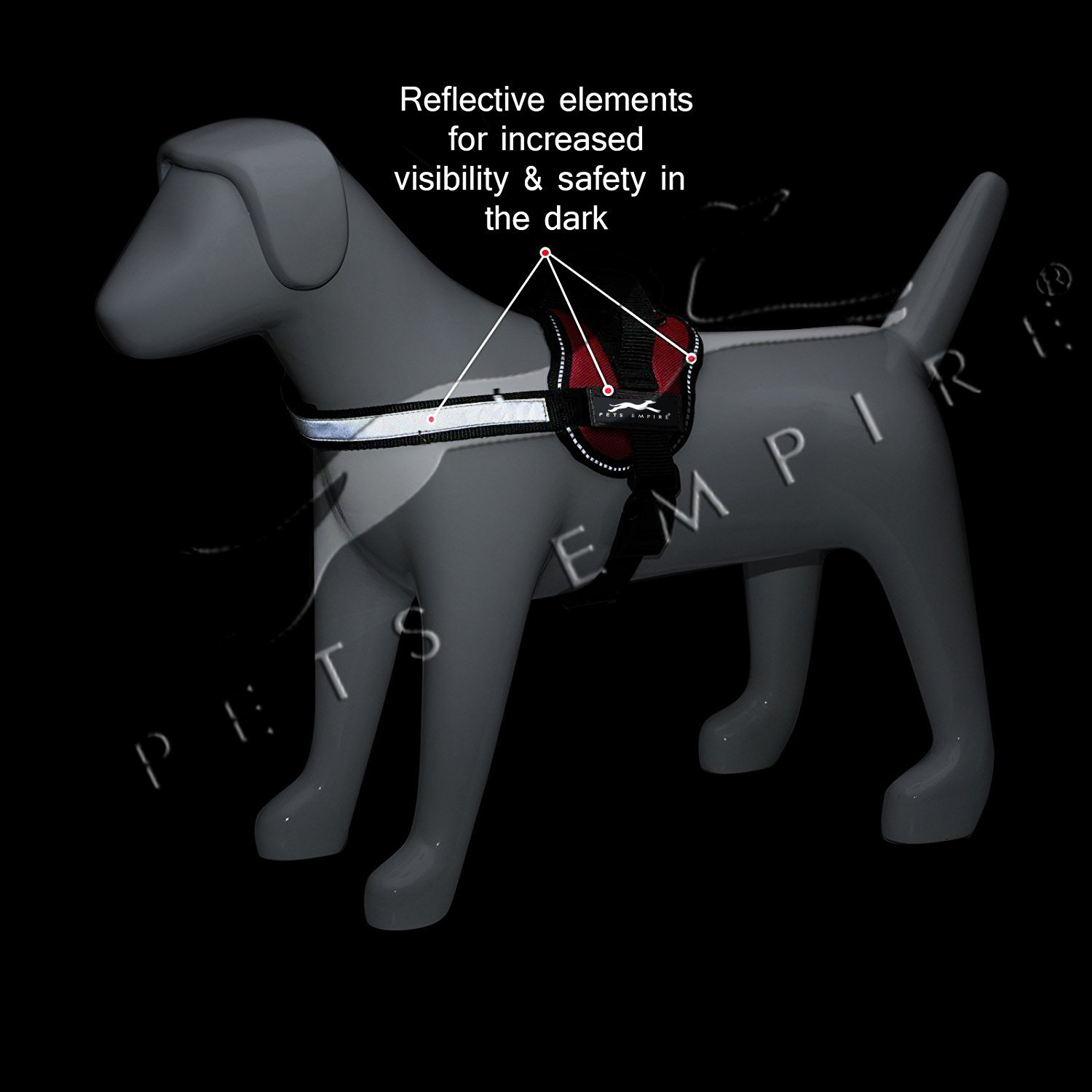Dog Harness, No Pull Dog Harness Multipurpose & Adjustable, No Pull Dog Harness or Collar, Service Vest, Dog Body Padded Vest, Dog Walking Harness for Heavy Dogs- Medium Color May Vary (B074L43Y6R) Amazon Price History, Amazon Price Tracker