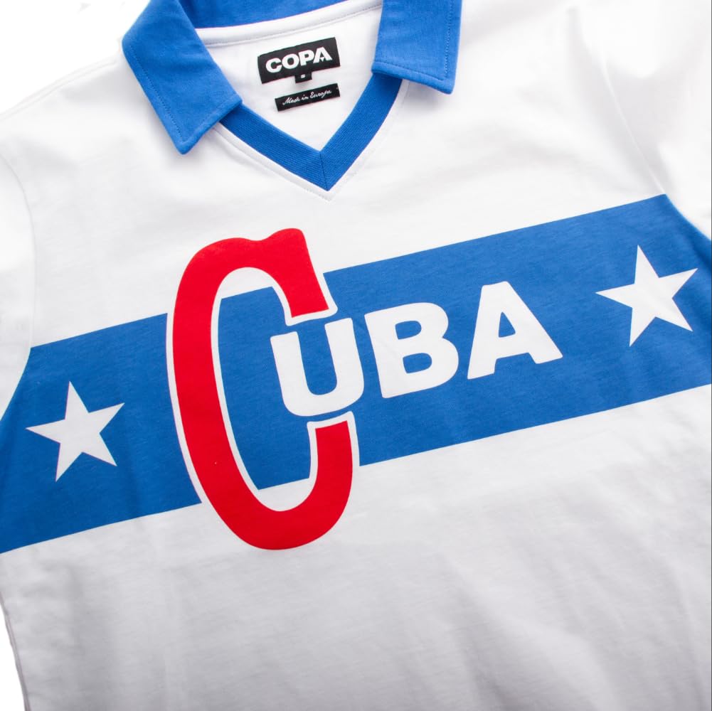 Copa Cuba 1962 Castro Retro Football Shirt Cuba 1962 Castro Maglia Calcio Retro Uomo > Retro Football Shirts