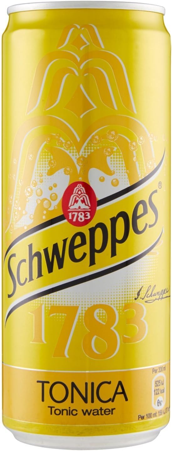 Italian Gourmet Mix 48×330 ml – Bitteres Tonic Water & Zitronenlimonade Erfrischungsgetränke Bundle + Italian Gourmet Polpa