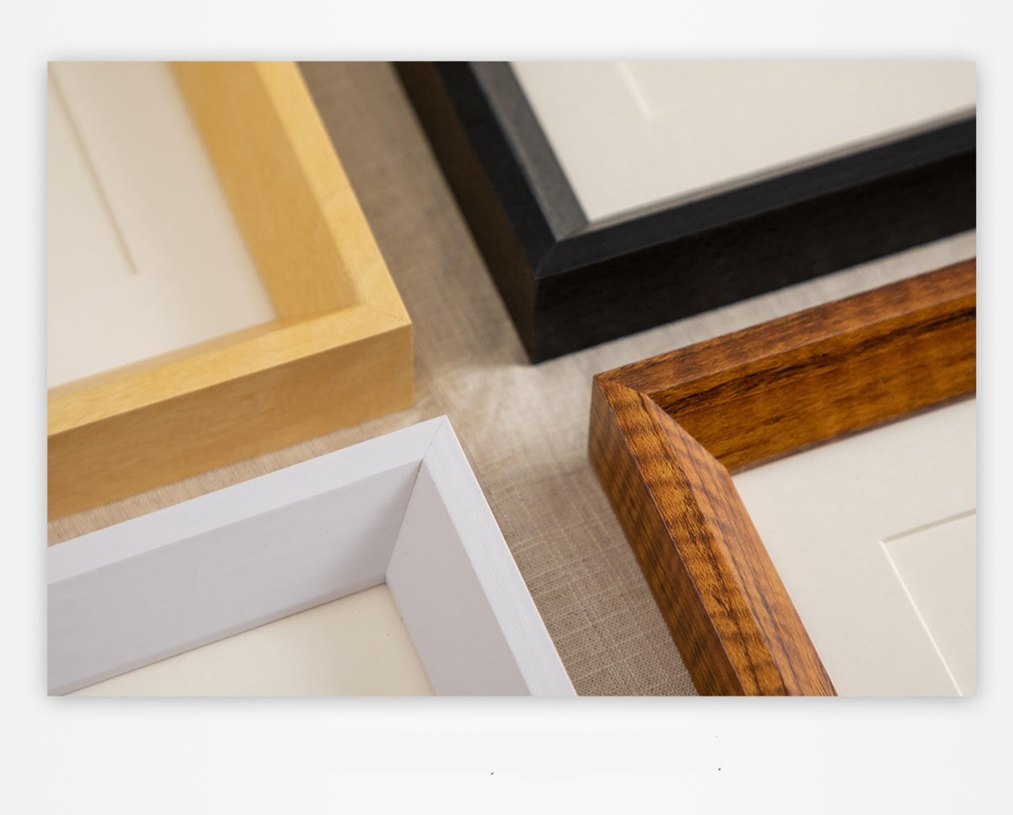 Bilderrahmen Holz, Rechteck Weiß Bilderrahmen 26.67X38.1cm Wand Picture Frame für Fotos, Bilder, Poster Horizontal & Vertikal Anzeige