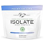 Muscle Feast Grass-Fed Whey Protein Isolate, All Natural Hormone Free Pasture Raised, Whey Isolate Protein Powder for Men and Women, Clean, Non-GMO & Gluten-Free, Isolate Protein - Unflavored, 5lb