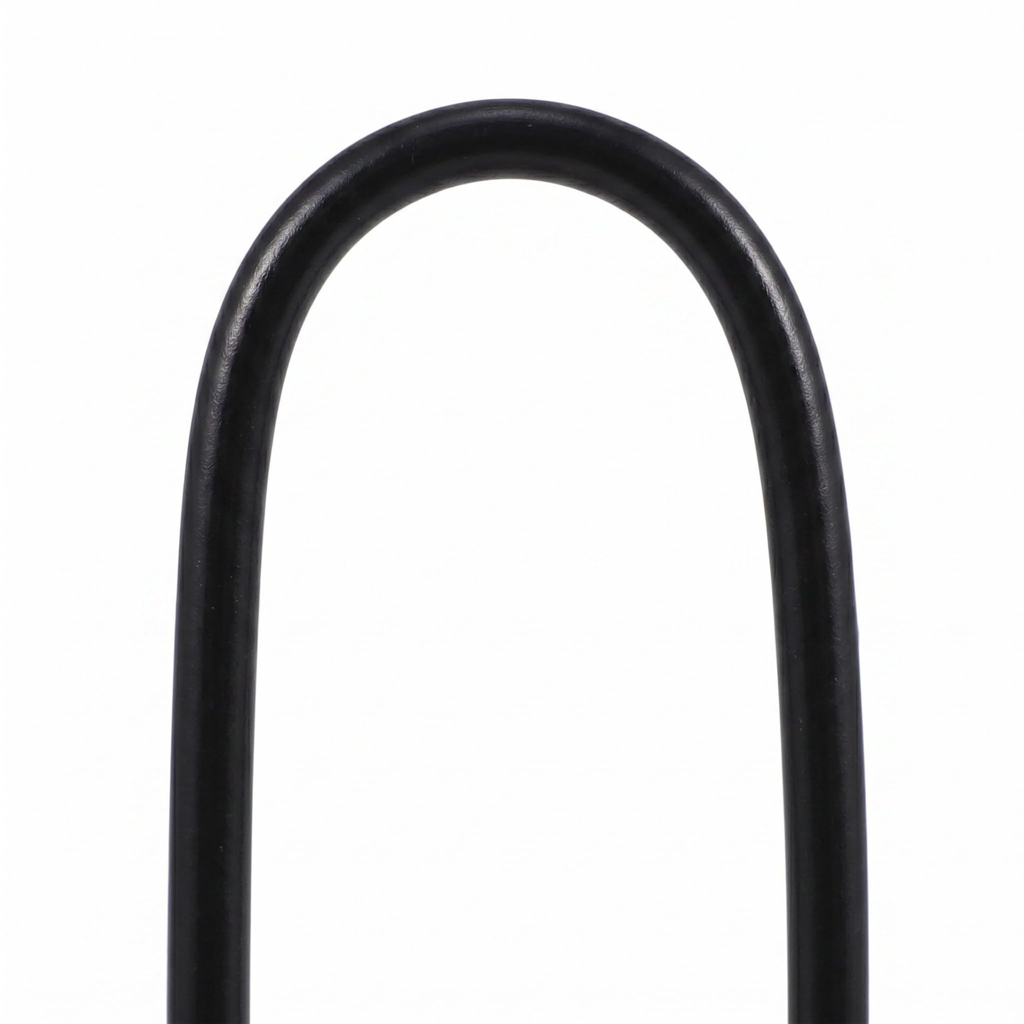 4 Piezas Alambre de Amarre Galvanizado con Recubrimiento PVC Negro