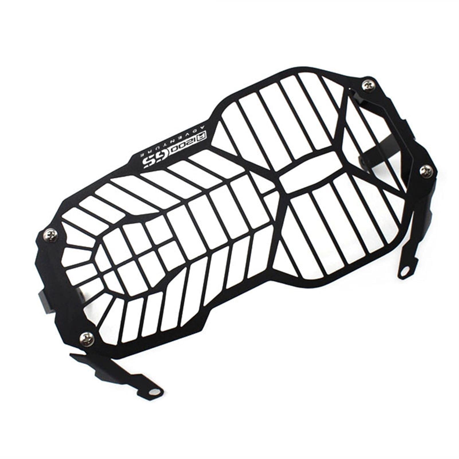 Motorrad Scheinwerfer Gitter FIT-VERWENDUNG FÜR. BMW R1200GS R 1200 GS GSA R1250GS LC Motorradzubehör Scheinwerferschutz Grillschutzabdeckung Motorteile(Logo R1250GS)