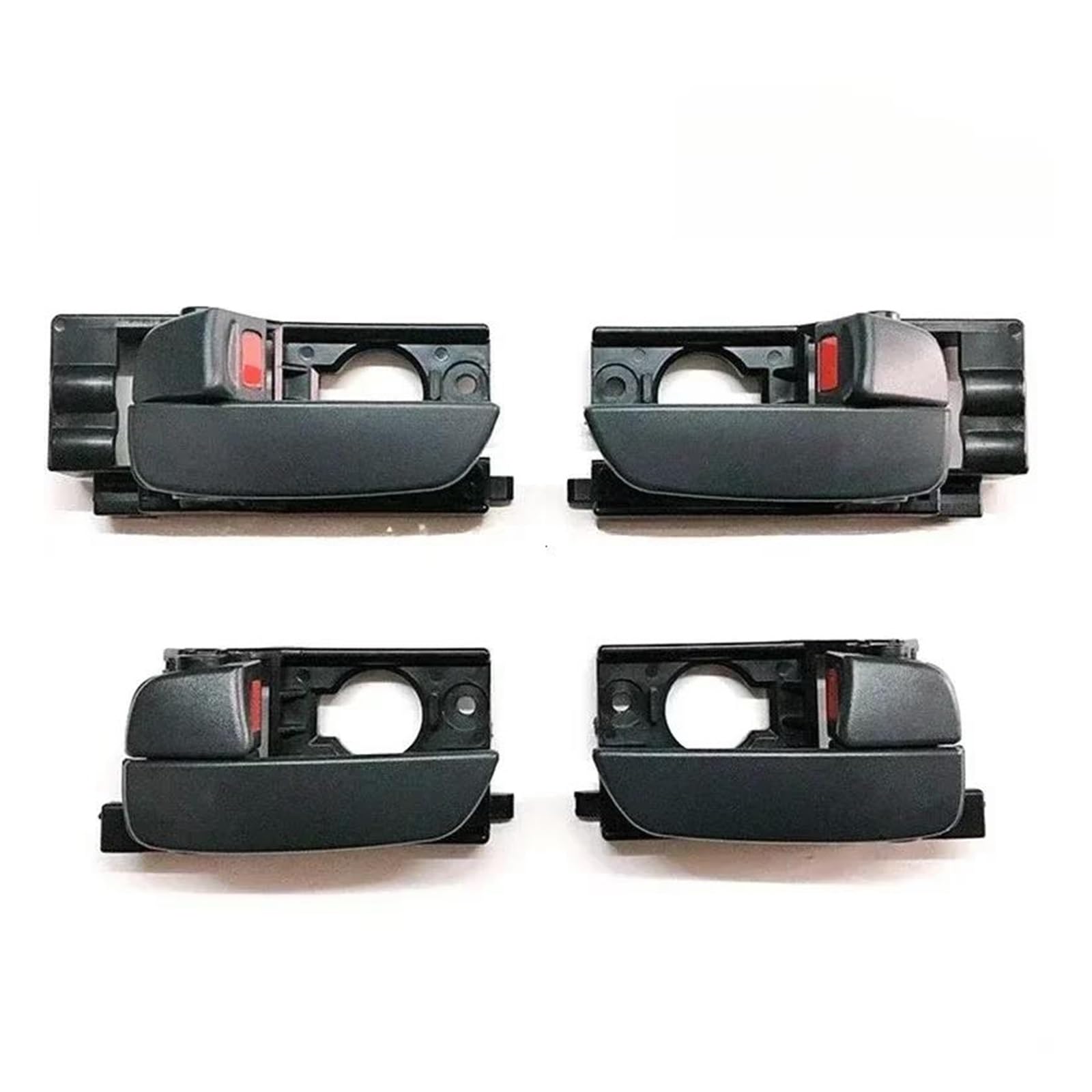 HIVZIVCCIK Interior Door Handle for Hyundai for Accent 2006-2011 Black Plastic 1Pcs Car Interior Door Handle Inner Open Handles Interior Grab Handle(1 Set - 4 Doors)